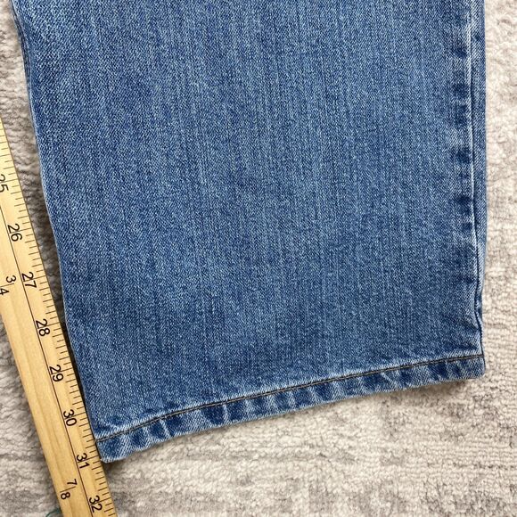Carhartt Jeans Men's Relaxed Holter Medium Wash Denim Workwear Jeans Size 46x30 - Picture 3 of 7